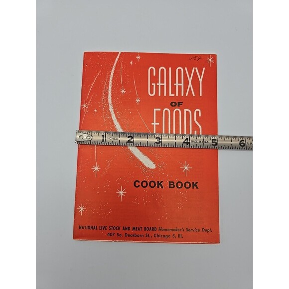 GALAXY of FOODS Homemakers Service Dept Cookbook National LiveStock & Meat Board - Picture 8 of 9